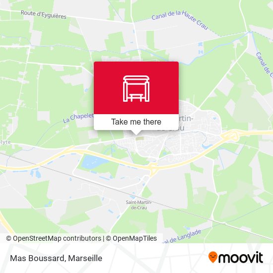 Mas Boussard map