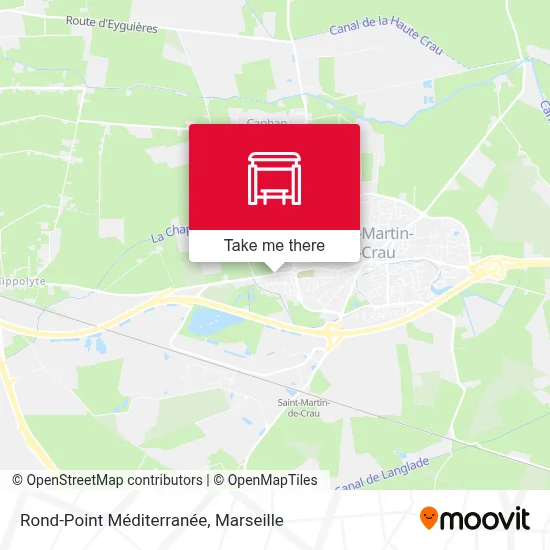Rond-Point Méditerranée map
