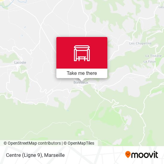 Centre (Ligne 9) map