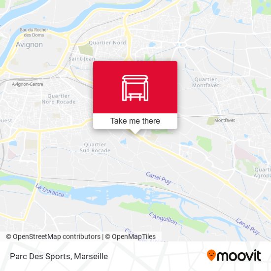 Parc Des Sports map