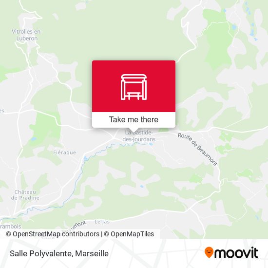 Salle Polyvalente map
