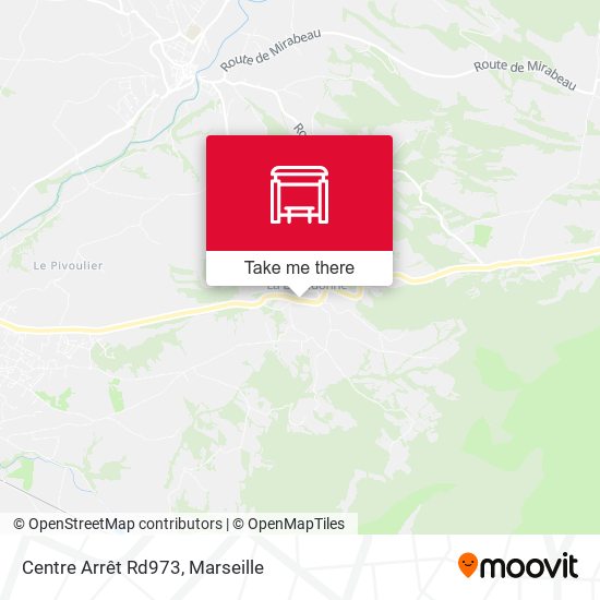 Centre Arrêt Rd973 map