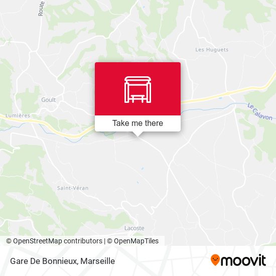 Gare De Bonnieux map