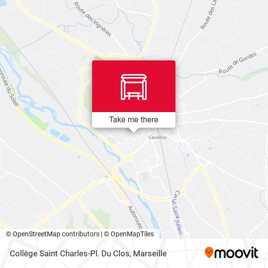 Collège Saint Charles-Pl. Du Clos map