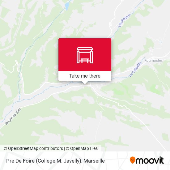 Pre De Foire (College M. Javelly) map