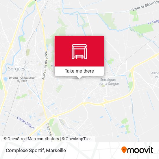 Complexe Sportif map