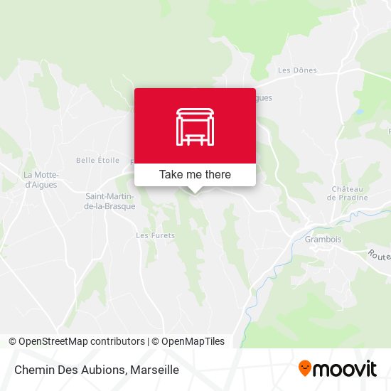 Chemin Des Aubions map