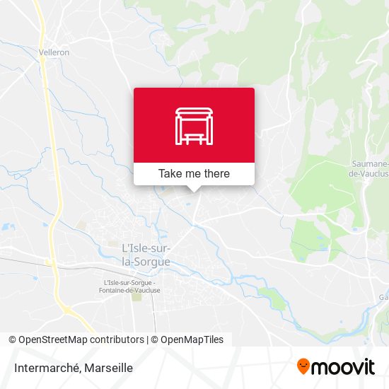 Intermarché map