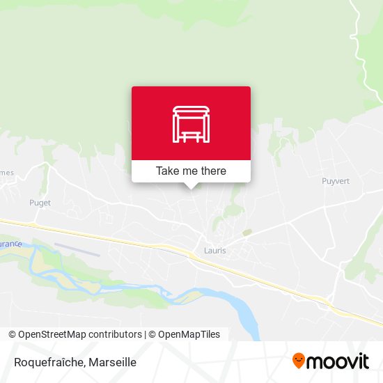 Roquefraîche map