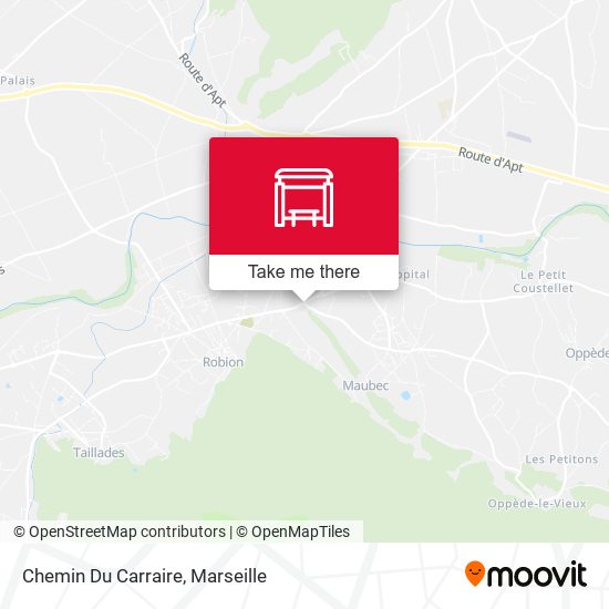 Chemin Du Carraire map
