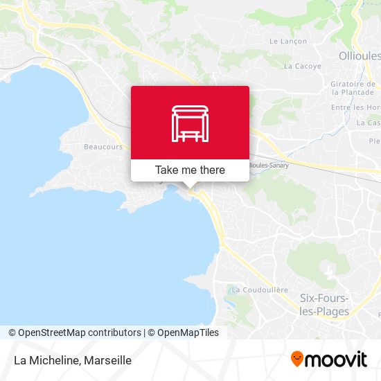 La Micheline map