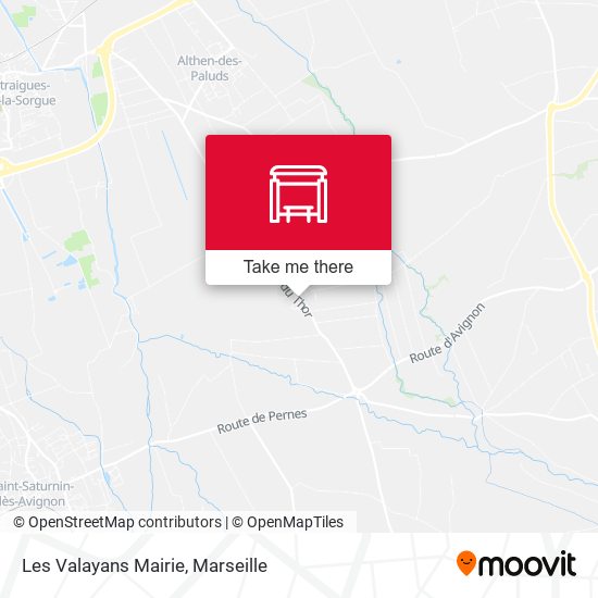 Les Valayans Mairie map