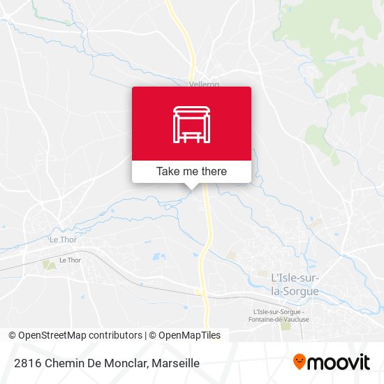 Mapa 2816 Chemin De Monclar