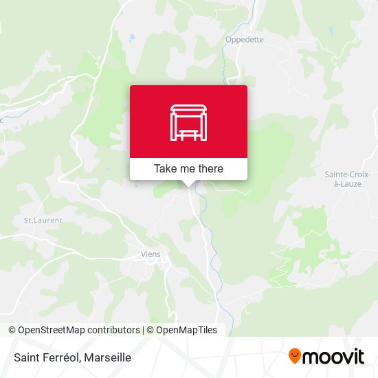 Saint Ferréol map