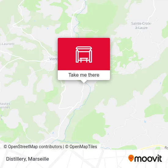 Distillerie map