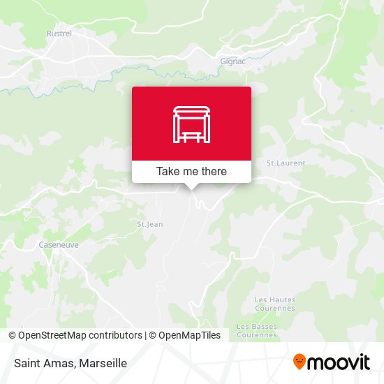 Saint Amas map