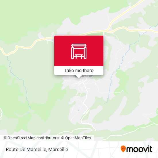 Route De Marseille map