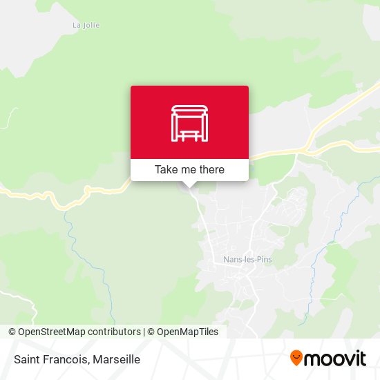 Saint Francois map
