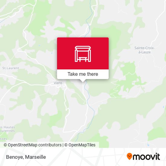 Mapa Benoye