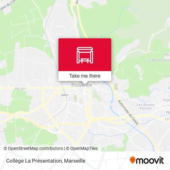 Collège La Présentation map