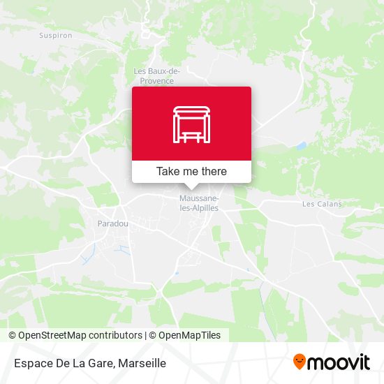 Espace De La Gare map
