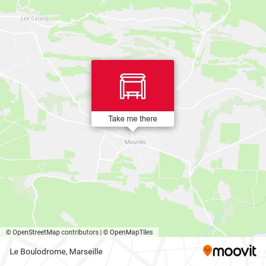 Le Boulodrome map
