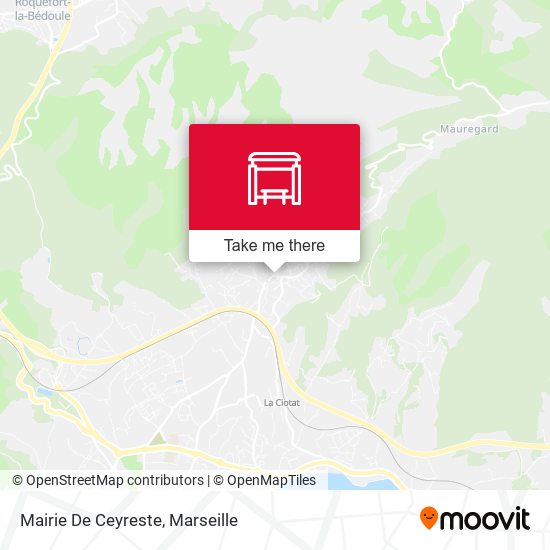Mairie De Ceyreste map