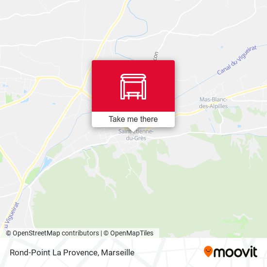 Rond-Point La Provence map