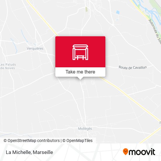 La Michelle map
