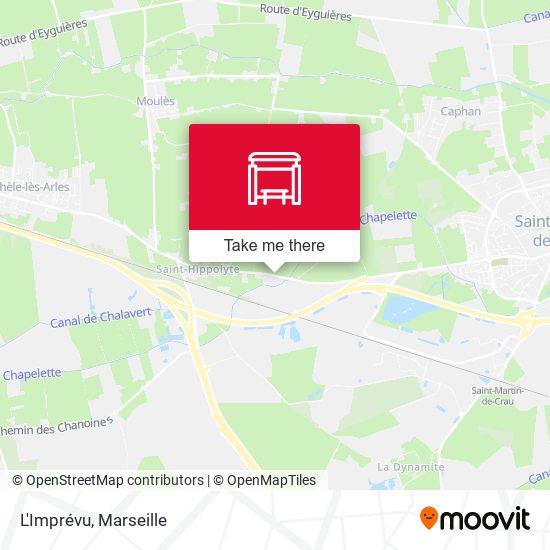 L'Imprévu map