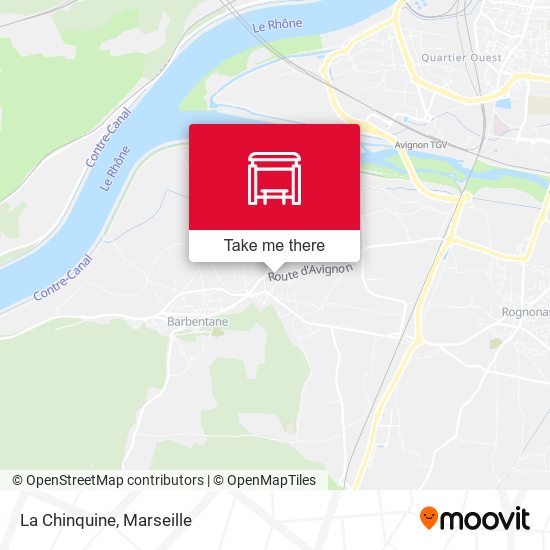 La Chinquine map