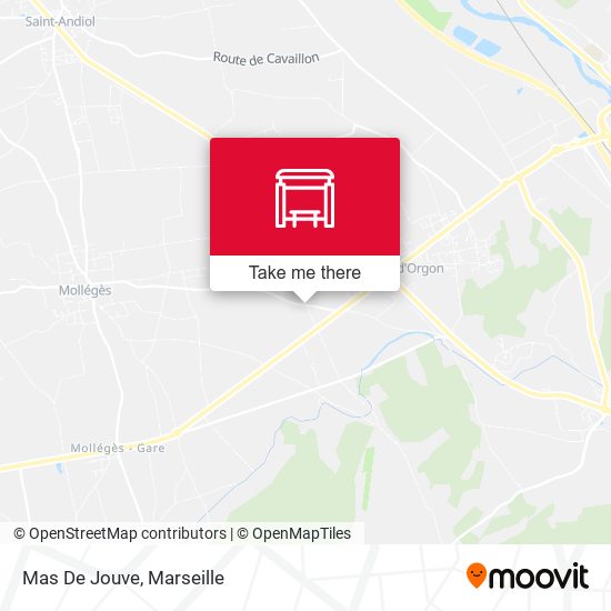 Mas De Jouve map