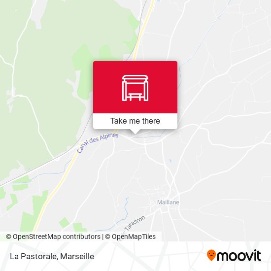 La Pastorale map