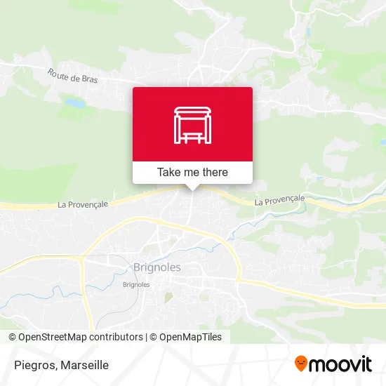 Piegros map