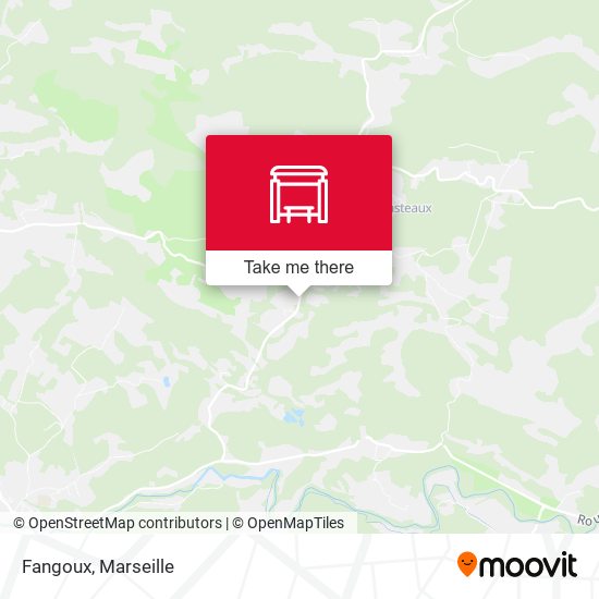 Mapa Fangoux