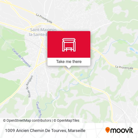 1009 Ancien Chemin De Tourves map