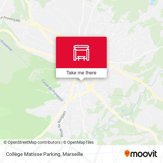 Mapa Collège Matisse Parking