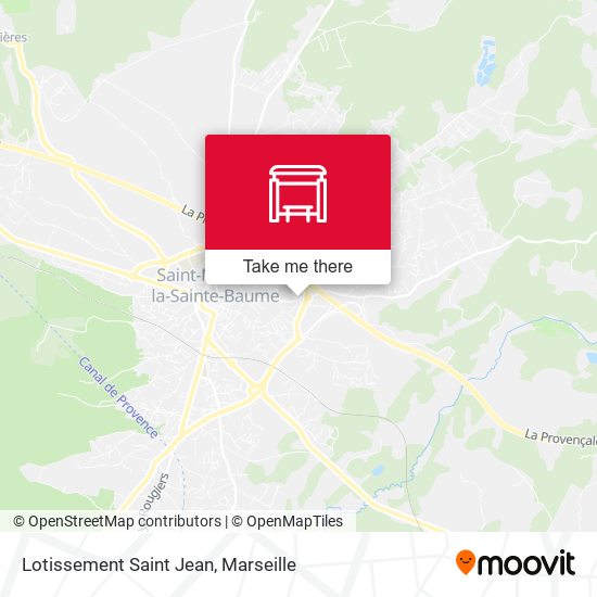 Lotissement Saint Jean map
