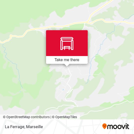 La Ferrage map