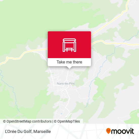 L'Orée Du Golf map