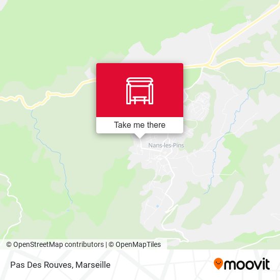 Pas Des Rouves map