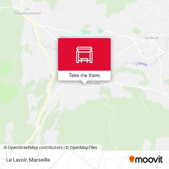 Mapa Le Lavoir