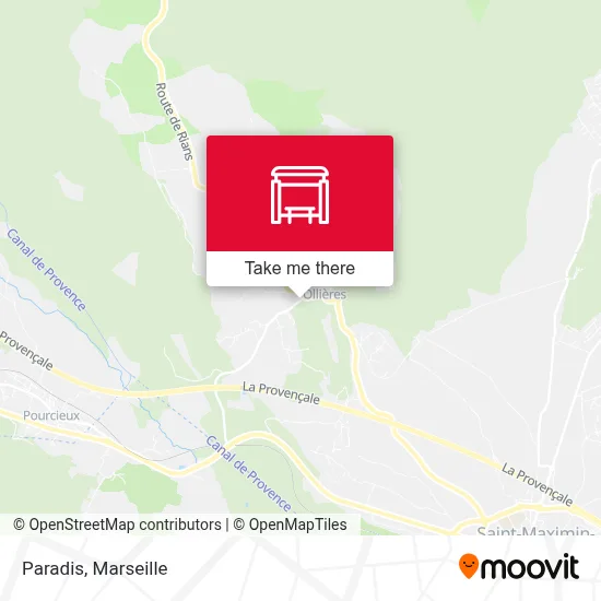 Paradis map