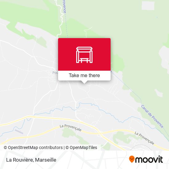 La Rouvière map