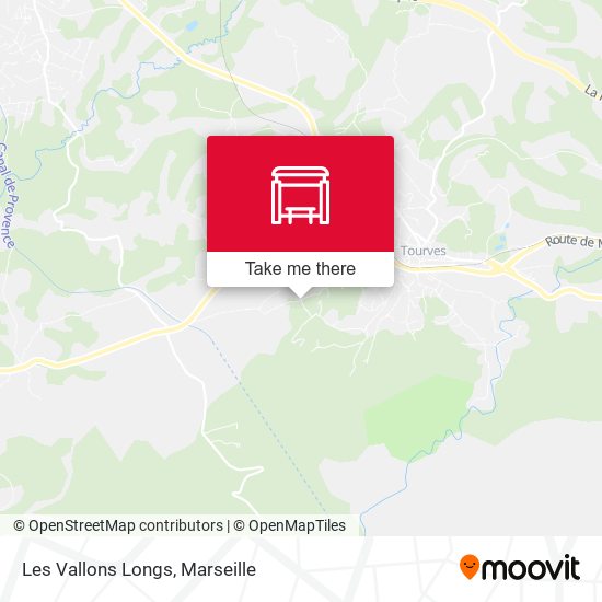 Les Vallons Longs map