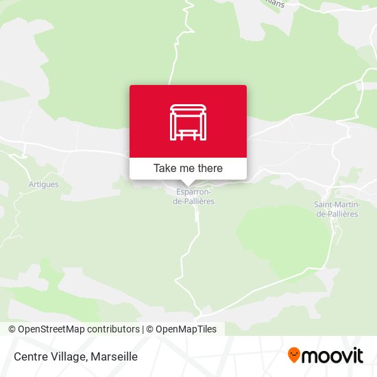 Centre Village map