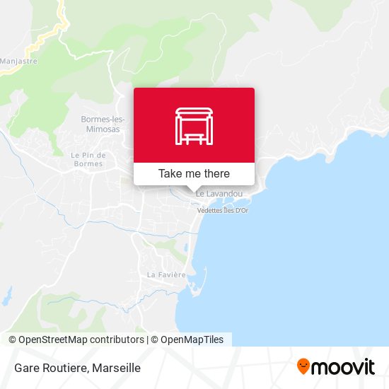 Gare Routiere map