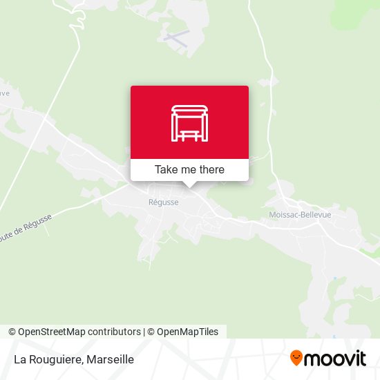 La Rouguiere map