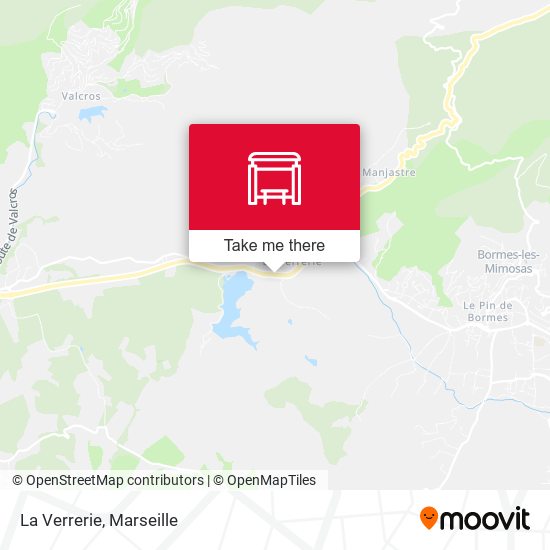 La Verrerie map
