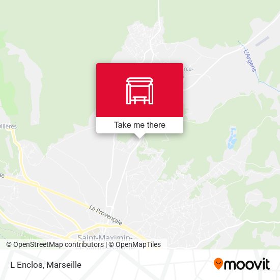 L Enclos map